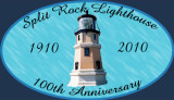 Split Rock Lighthouse oval 100th anniversary