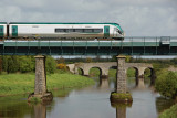 Another train crossing the Barrow, Monasterevin