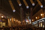 Madrid - Christmas shopping crowds