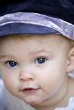 Little Gal, Big Purple Hat