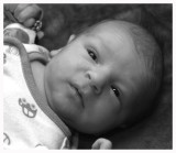 Zachary After a Big Tummy Full BnW.jpg