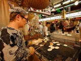 Osenbei rice cracker cook