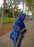sarong counters California rain