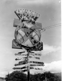 Operation Crossroads sign