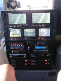 Rear seat - Miami - TV news helicopter