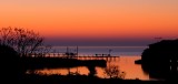 Winter Sunset on Copano Ridge