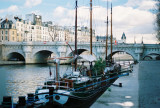 Boats on Seine River