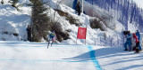 Lindsey Vonn winning Ladies Downhill