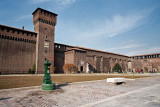 Inside Castello Sforzesco