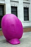 Giant Pink Snail in Milan Center
