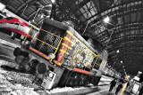 Trains in Milan Central Stations