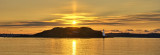 Sunrise over Georges Island