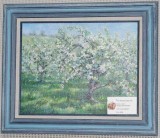 #87 Prospect Hill Orchards/Blooming Apple Tree by Ellen Esposito-Marlboro
