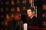 Robin Thicke on the Red Carpet at the Soul Train Music Awards Show in Atlanta on Nov 3