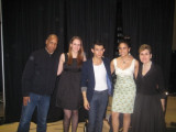 Prof. Van Dyke Lewis, Jessie Fair, Heber Sanchez, Constanza, Prof. Anita Racine