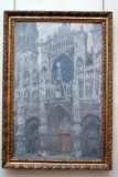 La cathdral de Rouen. Le portail, temps gris, by Claude Monet, 1892