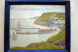 Port-en-Bessin - Lavant-port by Georges Seurat, 1888