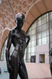 Le Cycliste, portrait of Gaston Colin by Aristide Maillol, 1907-08