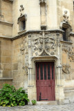 Door to the tower of the Htel du Cluny