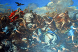 Battle of Alexander versus Darius by Pietro da Cortona, 1650, Sala dei Trionfi