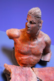 Terracotta Victimarus, servant at the sacrifice of animals on the pediment of the Temple of Mars