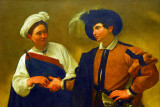 The Fortune Teller (La Buona Ventura) by Caravaggio, 1595, Pinacoteca-Palazzo dei Conservatori