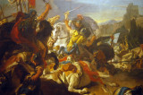 The Battle of Vercellae by Giovanni Battista Tiepolo, ca 1725
