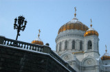 Cathedral of Christ the Saviour in winter, Moscow