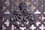 Nulli  Secundus in Oriente (Second to None in the Orient) coat-of-arms of the Royal Hong Kong Regiment (HK Volunteers)