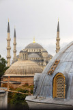 The Blue Mosque from a window of the Hagia Sophia