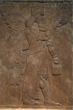 Protective spirit, Assyrian ca 860 BC, from Nimrud, Northwest Palace