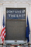 Dont Give Up the Ship - dying command of James Lawrence on the USS Chesapeake in 1813