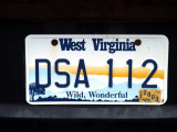 Wild, Wonderful West Virginia - license plate