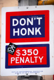 Dont Honk $350 Penalty - New York City