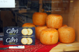 Dutch cheese in an Amsterdam shop