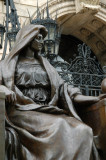 Personification of Science sculpture - Boston Public Library