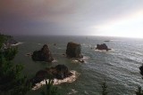 Seastacks off the south Oregon coast, Deer Point