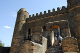 Steps leading to the main entrance of Fasils Castle