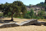 The fourth decorated stele at Axum, fallen and broken