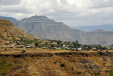 Driving from Lalibela back to the airport