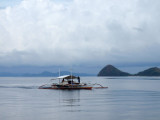 The first two hours of the trip is on the glass smooth water of Coron Bay