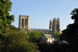 York Minster from the city wall
