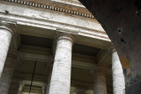 Berninis colonnade, St. Peters Square