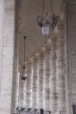 Berninis colonnade, St. Peters Square