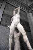The Greek boxer Cruegas of Epidamnos by Antonio Canova, Museo Pio-Clementino