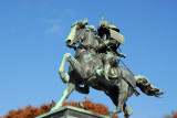 Kusunoki Masashi statue, Tokyo