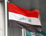 Latest Iraqi flag - without the 3 stars