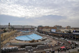Vast square in front of Erbil Citadel that is being redeveloped