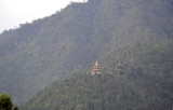 Khamsum Yulley Namgyal Choeten, 7km north of Punakha