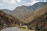 The road to Paro along the Pachhu River